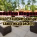 Redefine Elegance: Upgrade Your Outdoors with Sand Finish Concrete