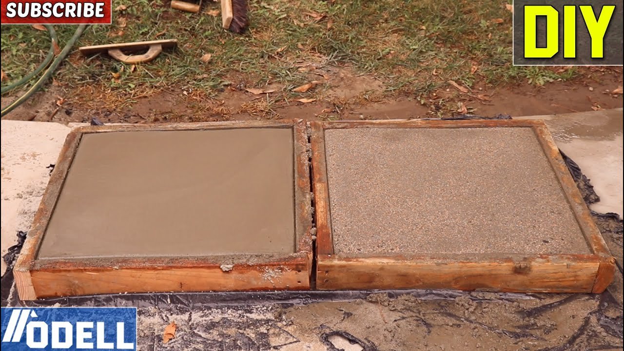 DIY Concrete Pavers with Exposed Aggregate: A Step-by-Step Guide